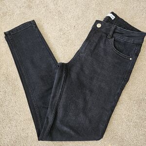 Zara Women's Dark Blue Skinny Jeans Size 6